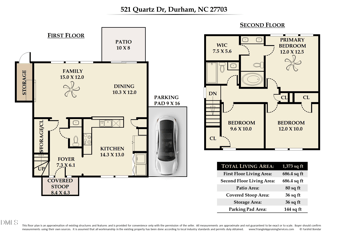 521 Quartz Dr, Durham, NC 27703