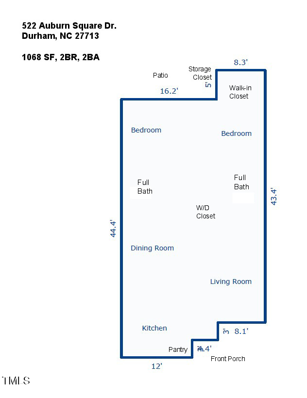 522 Auburn Square Dr, Durham, NC 27713