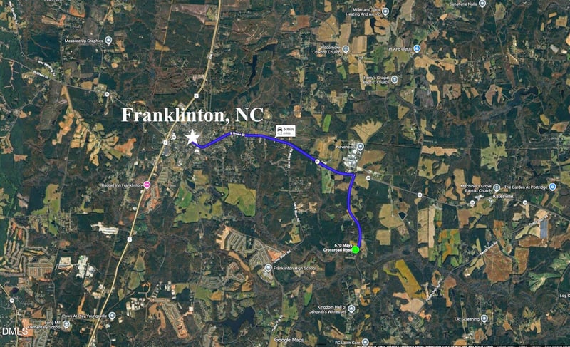522 Mays Crossroads Rd Lot 1, Franklinton, NC 27525