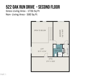 522 Oak Run Dr, Raleigh, NC 27606