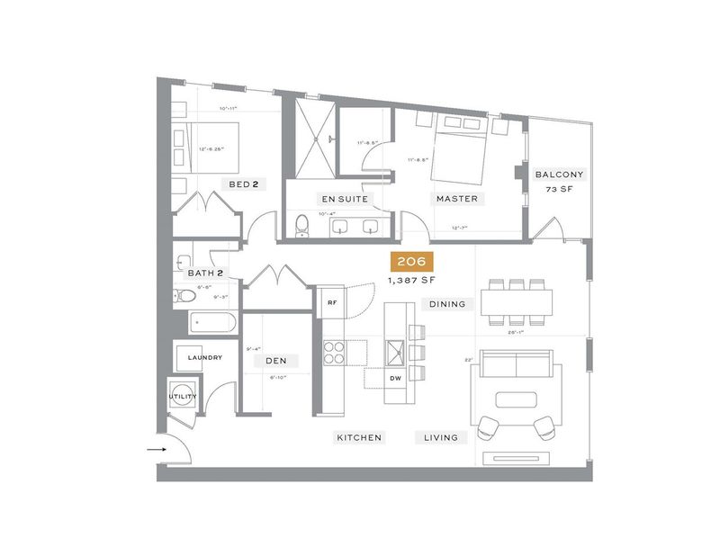 523 S West St #206, Raleigh, NC 27601