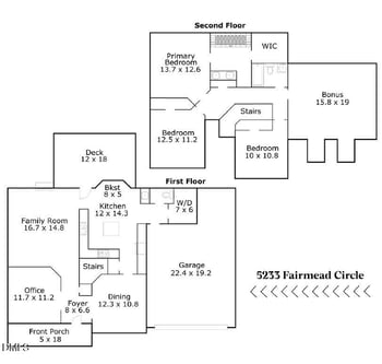 5233 Fairmead Cir, Raleigh, NC 27613