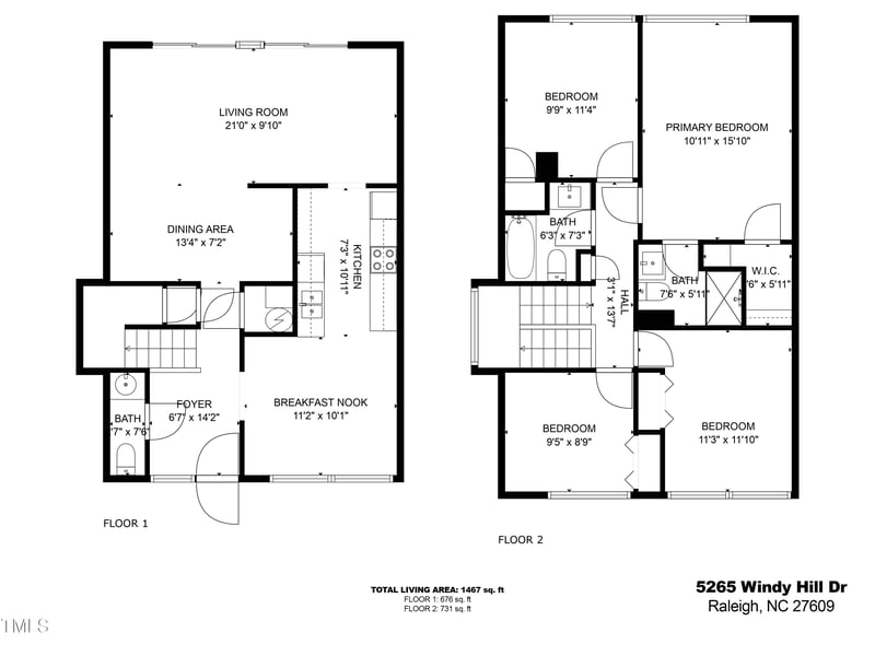 5265 Windy Hill Dr, Raleigh, NC 27609