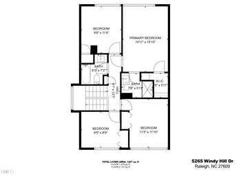 5265 Windy Hill Dr, Raleigh, NC 27609