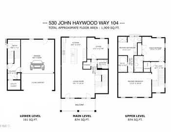 530 John Haywood Way #104, Raleigh, NC 27604