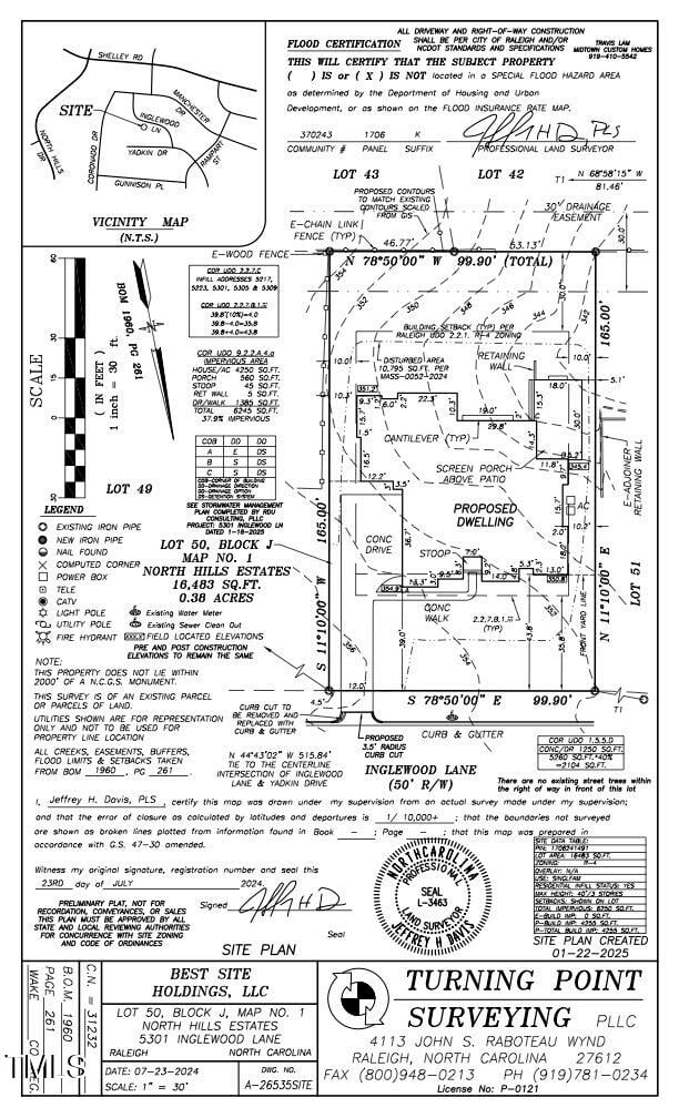 5301 Inglewood Ln, Raleigh, NC 27609