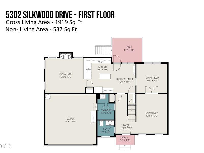 5302 Silkwood Dr, Durham, NC 27713