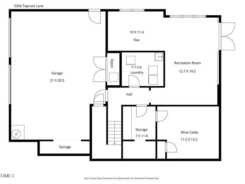 5306 Taproot Ln, Durham, NC 27705
