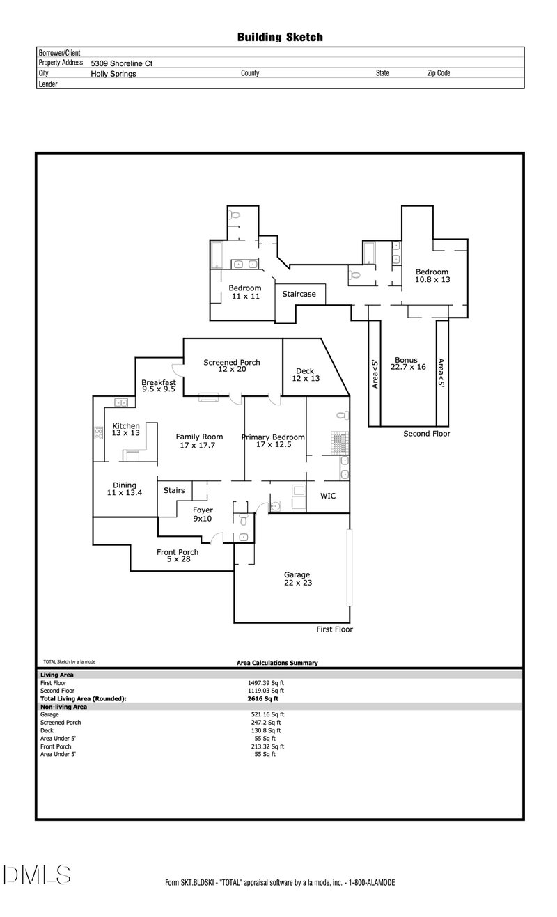 5309 Shoreline Ct, Holly Springs, NC 27540