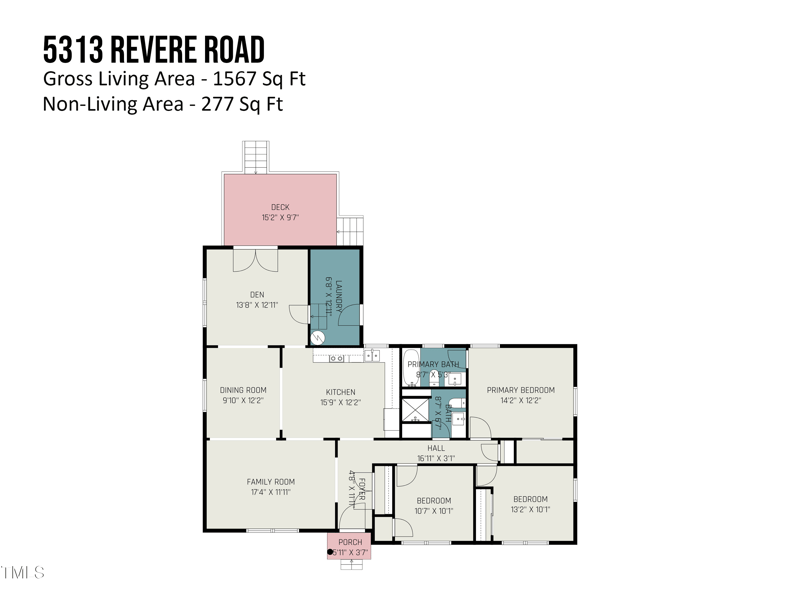 5313 Revere Rd, Durham, NC 27713