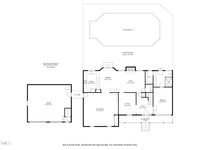 5317 Chimney Swift Dr, Wake Forest, NC 27587