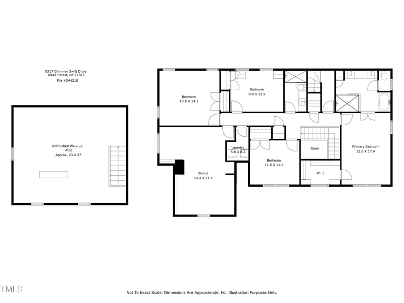 5317 Chimney Swift Dr, Wake Forest, NC 27587