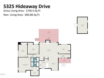 5325 Hideaway Dr, Chapel Hill, NC 27516