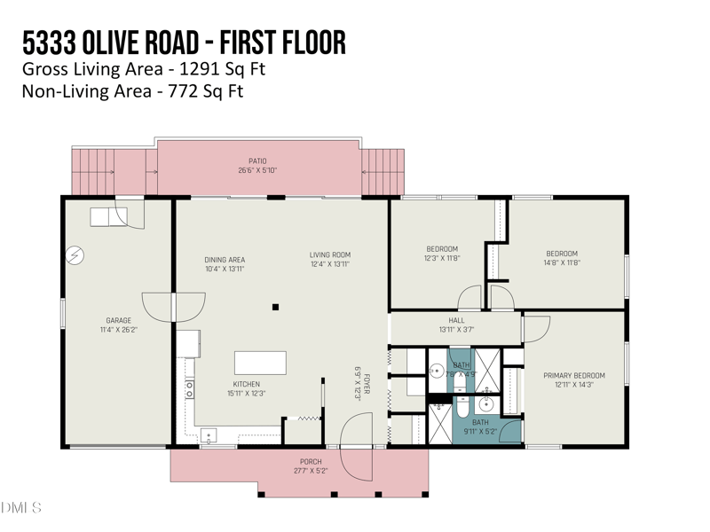 5333 Olive Rd, Raleigh, NC 27606