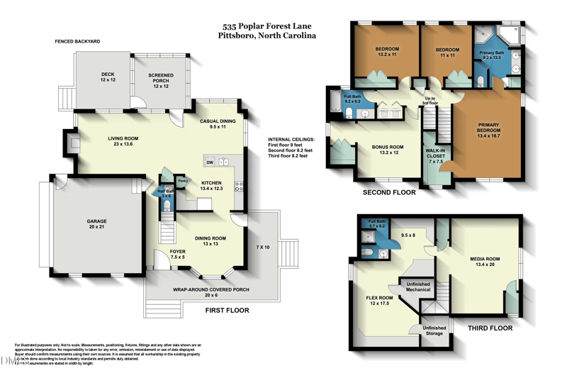 535 Poplar Forest Ln, Pittsboro, NC 27312