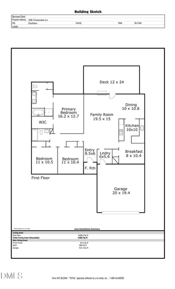 536 Crossview Ln, Durham, NC 27703