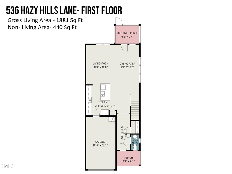 536 Hazy Hills Ln, Garner, NC 27529