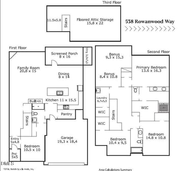 538 Rowanwood Way, Apex, NC 27523
