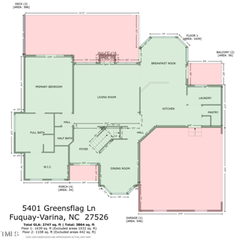 5401 Greensflag Ln, Fuquay Varina, NC 27526