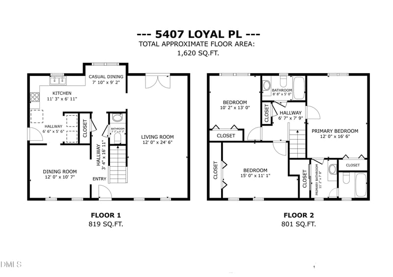 5407 Loyal Pl, Durham, NC 27713