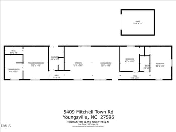 5409 Mitchell Town Rd, Youngsville, NC 27596