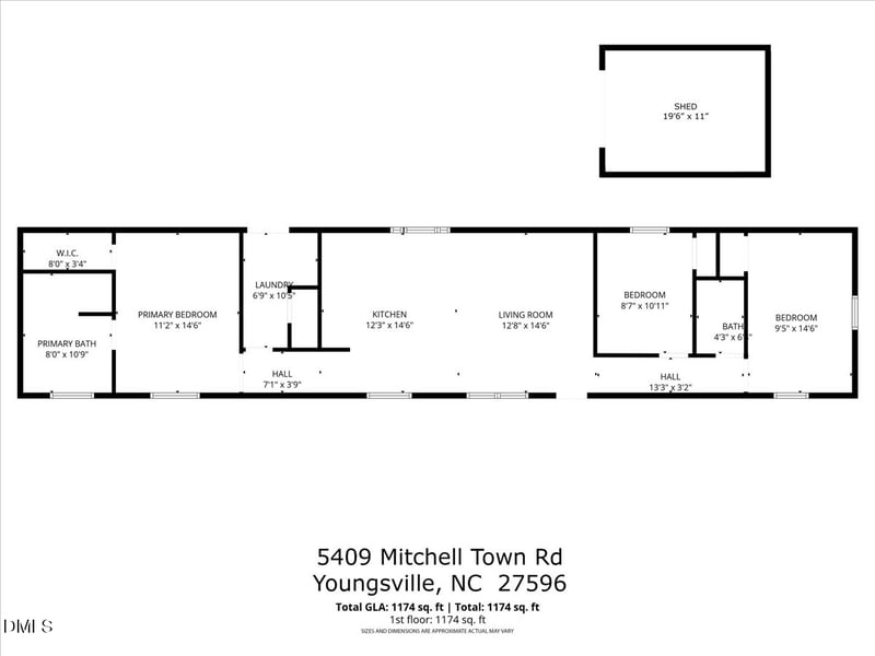 5409 Mitchell Town Rd, Youngsville, NC 27596