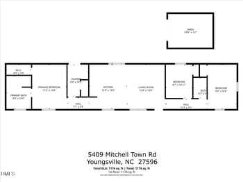 5409 Mitchell Town Rd, Youngsville, NC 27596