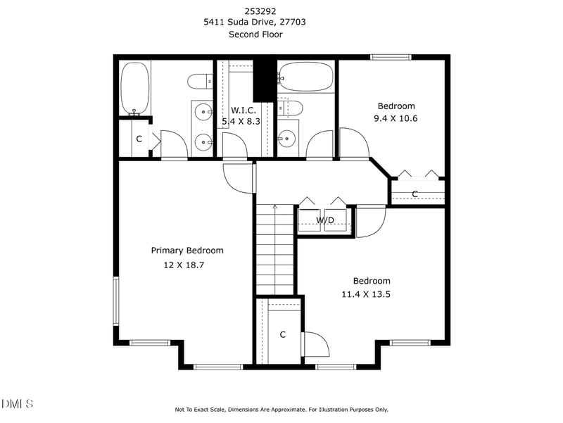 5411 Suda Dr, Durham, NC 27703