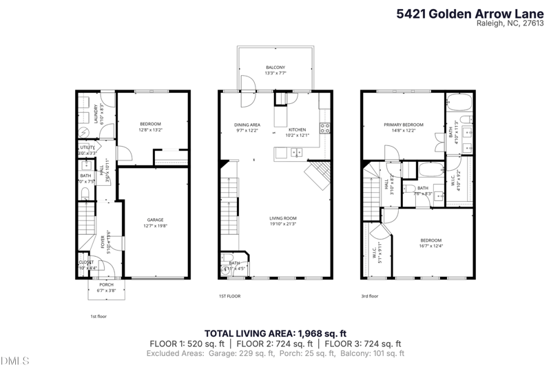 5421 Golden Arrow Ln, Raleigh, NC 27613
