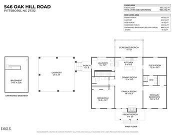 546 Oak Hill Rd, Pittsboro, NC 27312