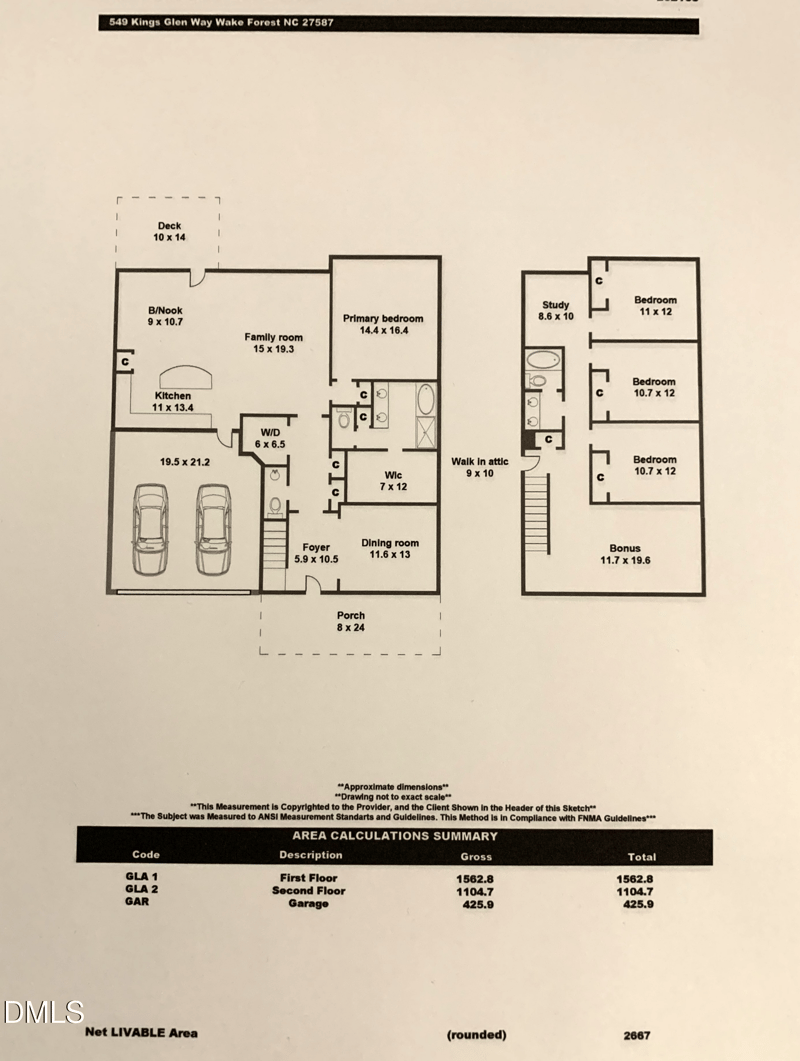 549 Kings Glen Way, Wake Forest, NC 27587