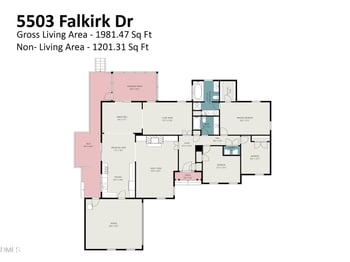 5503 Falkirk Dr, Durham, NC 27712