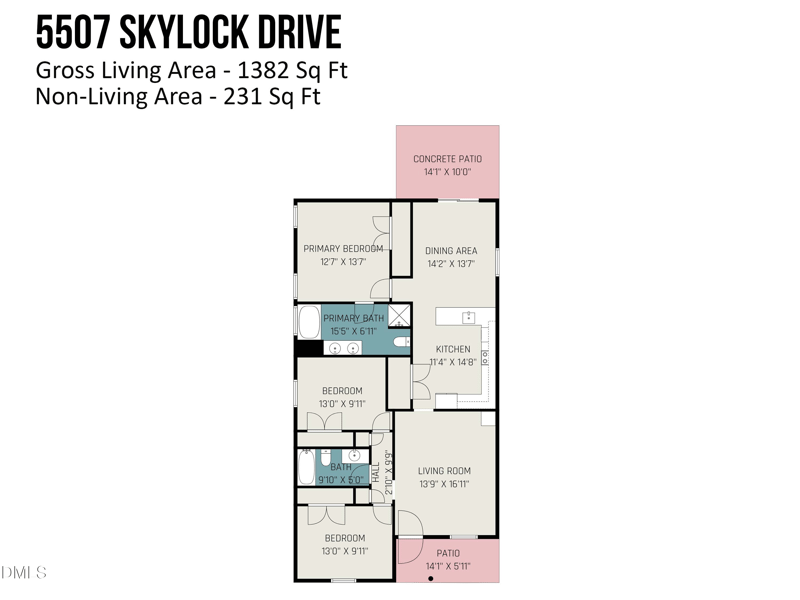 5507 Skylock Dr, Raleigh, NC 27610