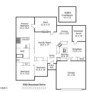 5512 Doemont Dr, Apex, NC 27539