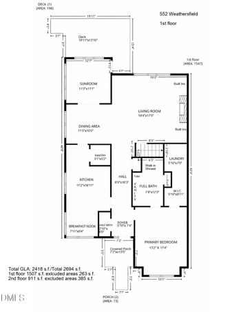 552 Weathersfield, Pittsboro, NC 27312
