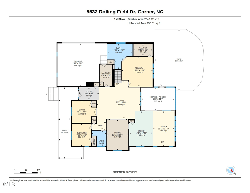 5533 Rolling Field Dr, Garner, NC 27529