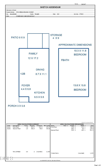 5551 Fieldcross Ct, Raleigh, NC 27610