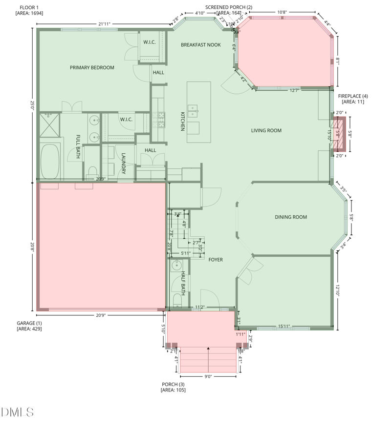 56 Grandwood Cir, Durham, NC 27712