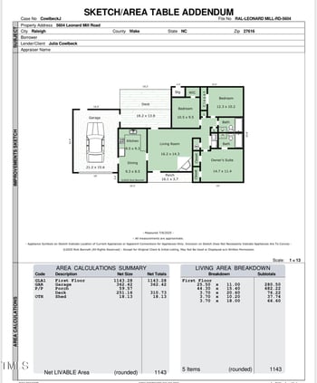 5604 Leonard Mill Rd, Raleigh, NC 27616