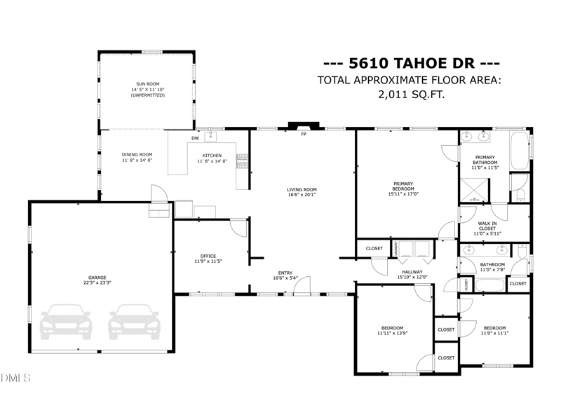 5610 Tahoe Dr, Durham, NC 27713