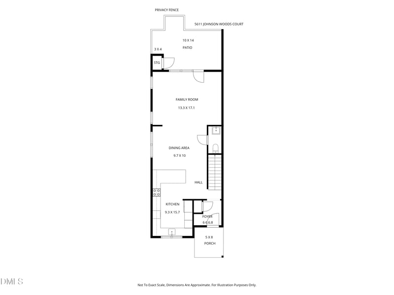 5611 Johnson Woods Ct, Raleigh, NC 27609