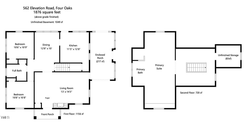 562 Elevation Rd, Four Oaks, NC 27524