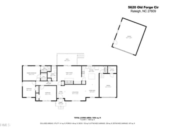 5620 Old Forge Cir, Raleigh, NC 27609