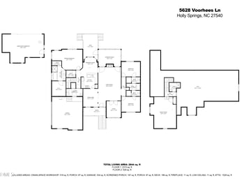 5628 Voorhees Ln, Holly Springs, NC 27540