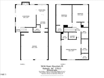5636 Roan Mountain Pl, Raleigh, NC 27613