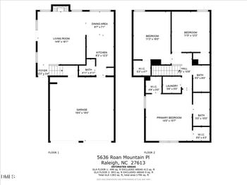 5636 Roan Mountain Pl, Raleigh, NC 27613