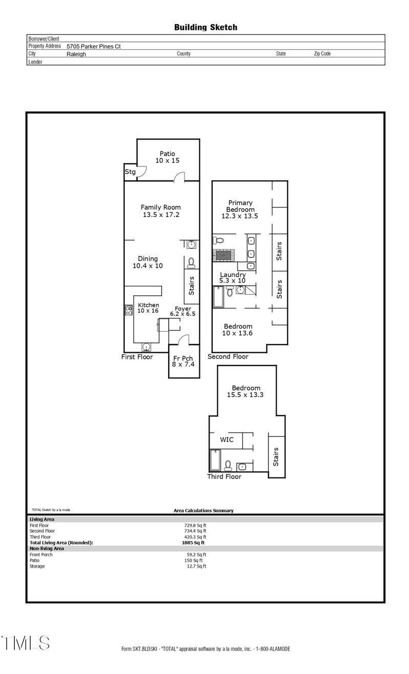 5705 Parker Pines Ct, Raleigh, NC 27609
