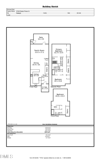 5705 Parker Pines Ct, Raleigh, NC 27609