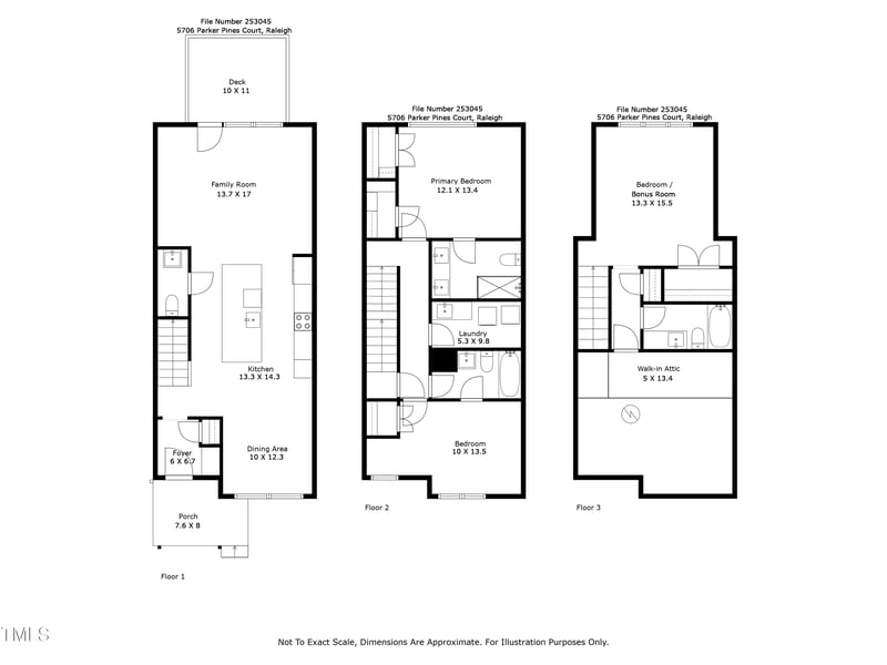 5706 Parker Pines Ct, Raleigh, NC 27609