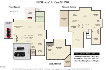 5707 Highcroft Dr, Cary, NC 27519